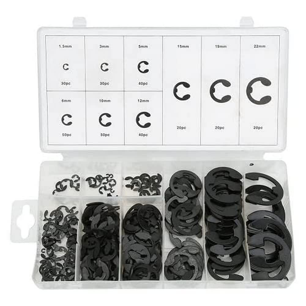 Rolson 61296 300 pc E-Clip Assortment