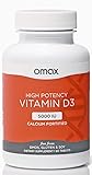 Omax3 Vitamin D3 5000 IU + Calcium, 90-Day