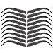 Cardani Eyebrow Tattoos #21 - Groomed Perfection Temporary Eyebrow Tattoo #21 Black