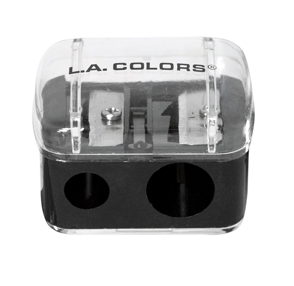 L.A. Colors Dual Pencil Sharpener, 0.19, Ounce : Makeup Applicators : Beauty