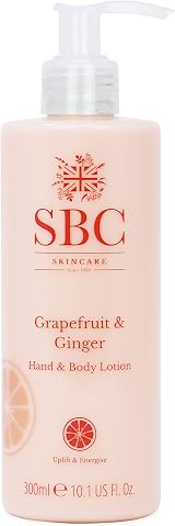 SBC Skincare Grapefruit Ginger Hand Body Lotion 300ml Zesty Non-Greasy view 1