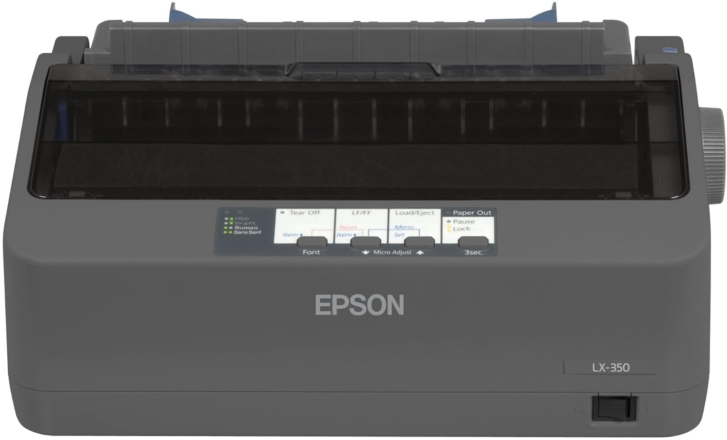 Epson LX Impresora matricial puerto paralelo y USB negro