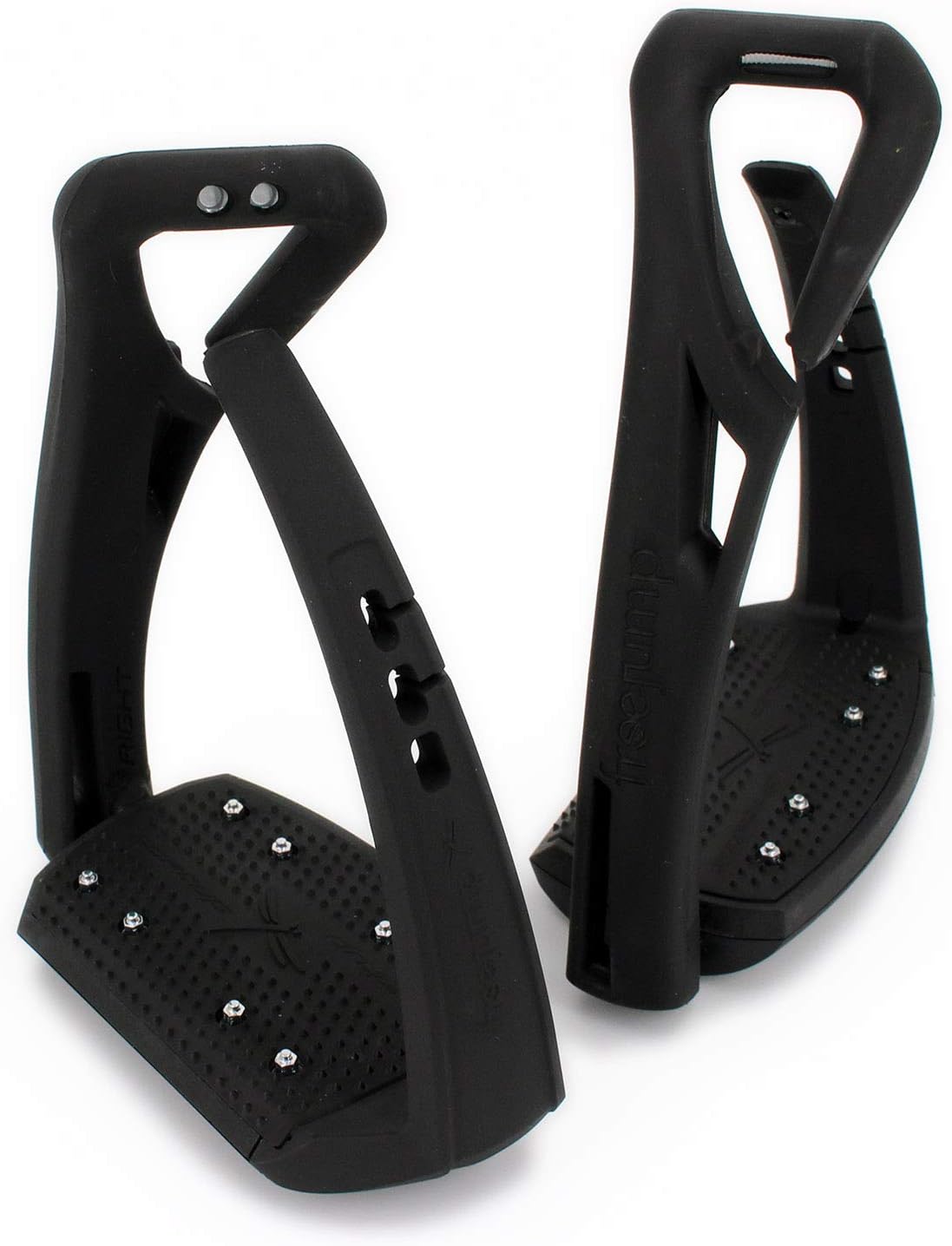 freejump New SOFT'UP PRO Irons - Horse Riding - 2 English Safety Stirrups for Saddle
