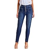 Allimy Women's Button Fly High Waisted Skinny Jeans – Fall 2025 Collection