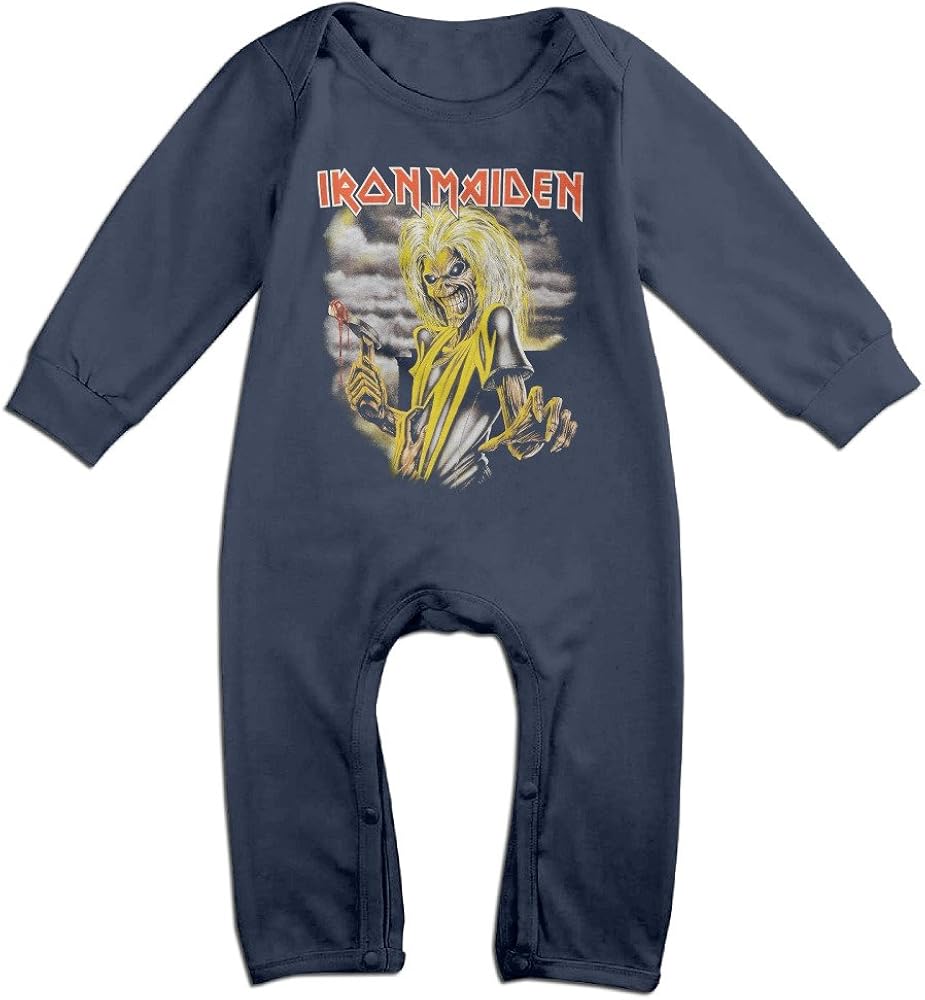 Heavy Metal Rock Band Iron Maiden Killers Baby Onesie Romper Jumpsuit