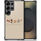 WANKBLC Compatible with Samsung Galaxy S25 Ultra Case, Shockproof Protective for Man Women Non-Slip for Samsung Galaxy S25 Ultra Crazy Pattern Faith Flower Love Like Jesus Religious