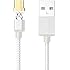 CONMDEX Double-Magnetic Micro USB Charging Cable for Samsung S7 Edge,Sony Xperia XA Z4,HTC 10 High Speed Charging and Data Sync Magnetic Cable Adapter for Micro USB Device 3.3 Ft (Android--Sliver)