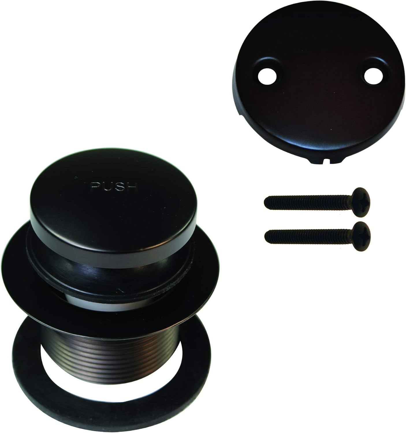 Westbrass R93-2-62 Tip Toe Tub Trim Set, Matte Black - - 