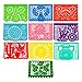 Super Value Depot Two Large Plastic Mexican ?Papel Picado? Banners. (Over 16 feet Long Each Banner). 20 Individual pannels. (10 pannels per Banner). A Colorful Touch for Your Celebrations.