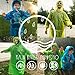 Ponchos Family Pack Rain Poncho - REUSABLE Rain Poncho for Kids Poncho Disposable Disney Poncho for Adults Disposable 8 Rain Poncho Family Pack Pancho