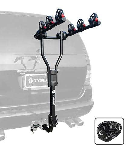 Portaequipajes Tyger Auto TG-RK3B101S para 3 bicicletas