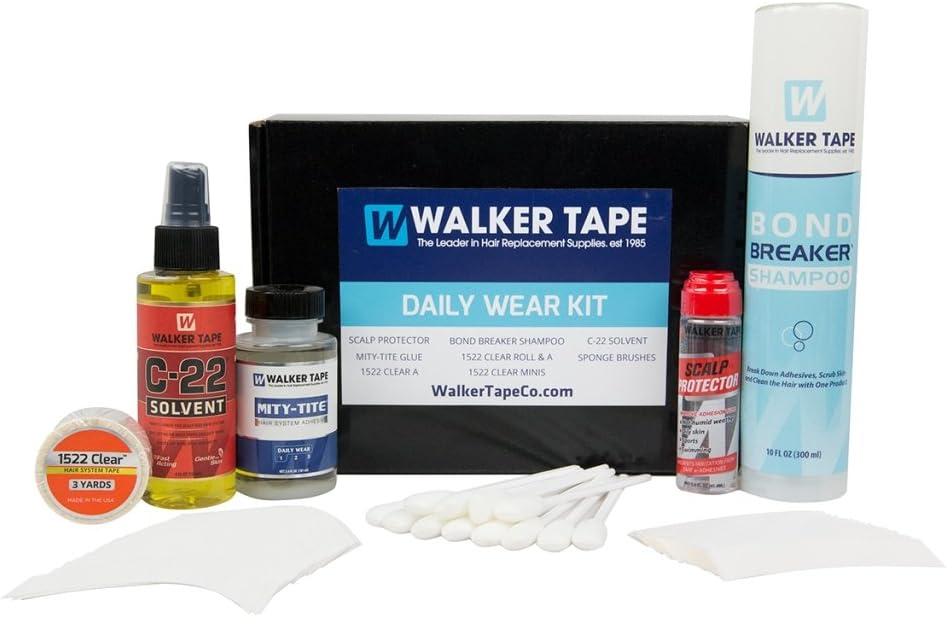 Daily Wear Kit C22 Mity Tite Bond Breaker Scalp Protector 3M tape
