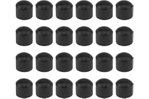 AYLIFU 24PCS Foosball End Caps 15.8mm Foosball Table Rod End Caps Foosball Table Safety End Caps Rubber Sleeve Tip Protectors