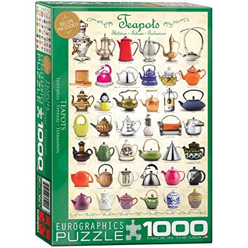 EuroGraphics Teapots Puzzle (1000-Piece)