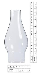 B&P Lamp® 2 1/2 Inch Base by 7 1/2 Inch Tall Clear