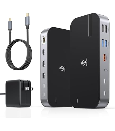 Amazon.com: MOKiN Laptop Docking Station,16 in 1 Dock Triple