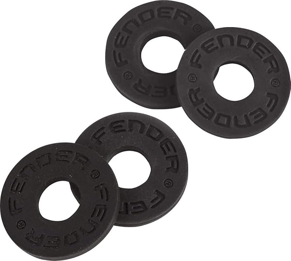 Fender ストラップロック Fender® Strap Blocks 4-Pack, Black