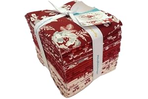 My Mind's Eye Heirloom Red 25 Fat Quarters Riley Blake Designs FQ-14340-25
