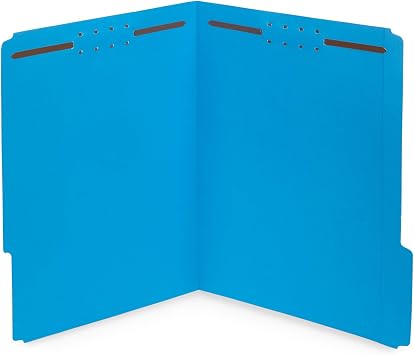 Amazonbasics Manila File Folders With Fasteners - Letter Size (50 Pack) (841710107180)