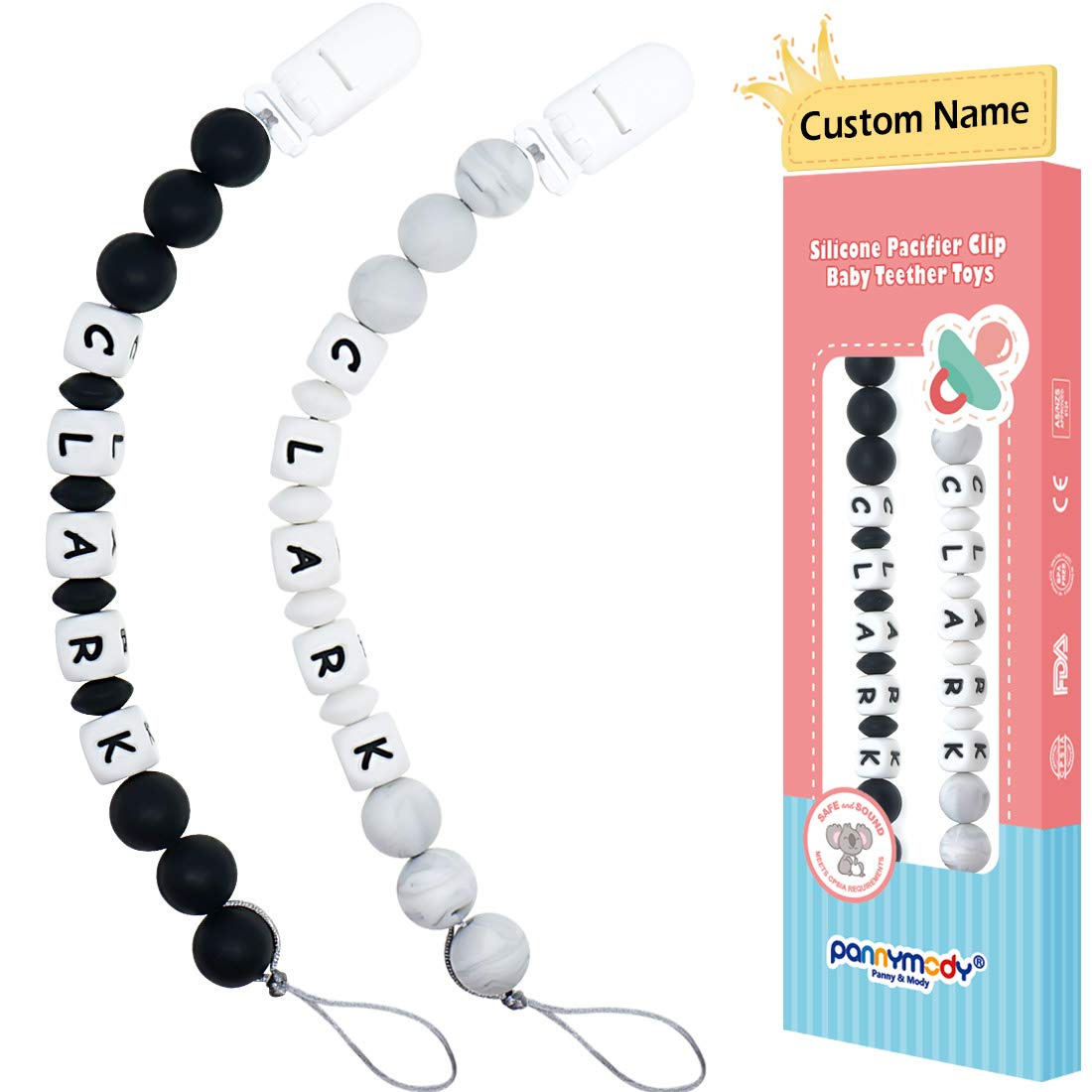 custom binky with name