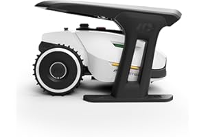 MAMMOTION YUKA 2000 Robot Lawn Mower with Garage Standard, Reception 0.5 Acre,Max. 0.6 Acre, Ultrasense AI Vision & RTK, Auto Mapping & App Control,45% Slope,Dual Cutting Discs, 20 Mowing Zones