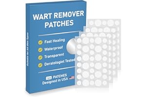FEDOLOY Wart Remover Patches, Quick and Effective Hydrocolloid Waterproof Skin Care Stickers for All Kinds of Skin -FM