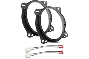 6X9 Inch Front Door Speaker Adapter W/Speaker Wiring Harness Fit for Tacoma/ 4Runner/ Avalon/Highlander，Fit for Lexus CT/GX/L