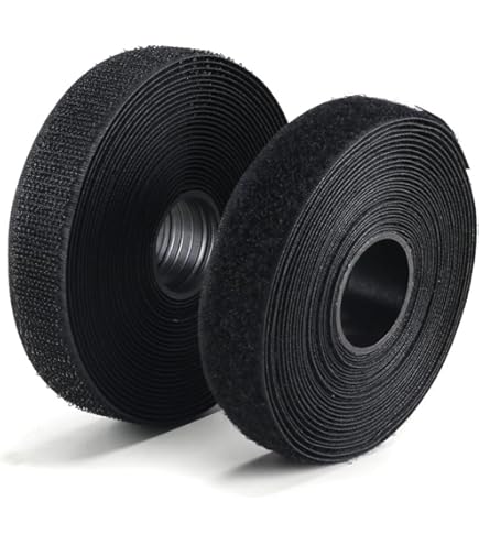 Sew On Hook And Loop Style 100mm (4 Inch) Non-Adhesive Back Nylon Strips Fabric Fastener Non