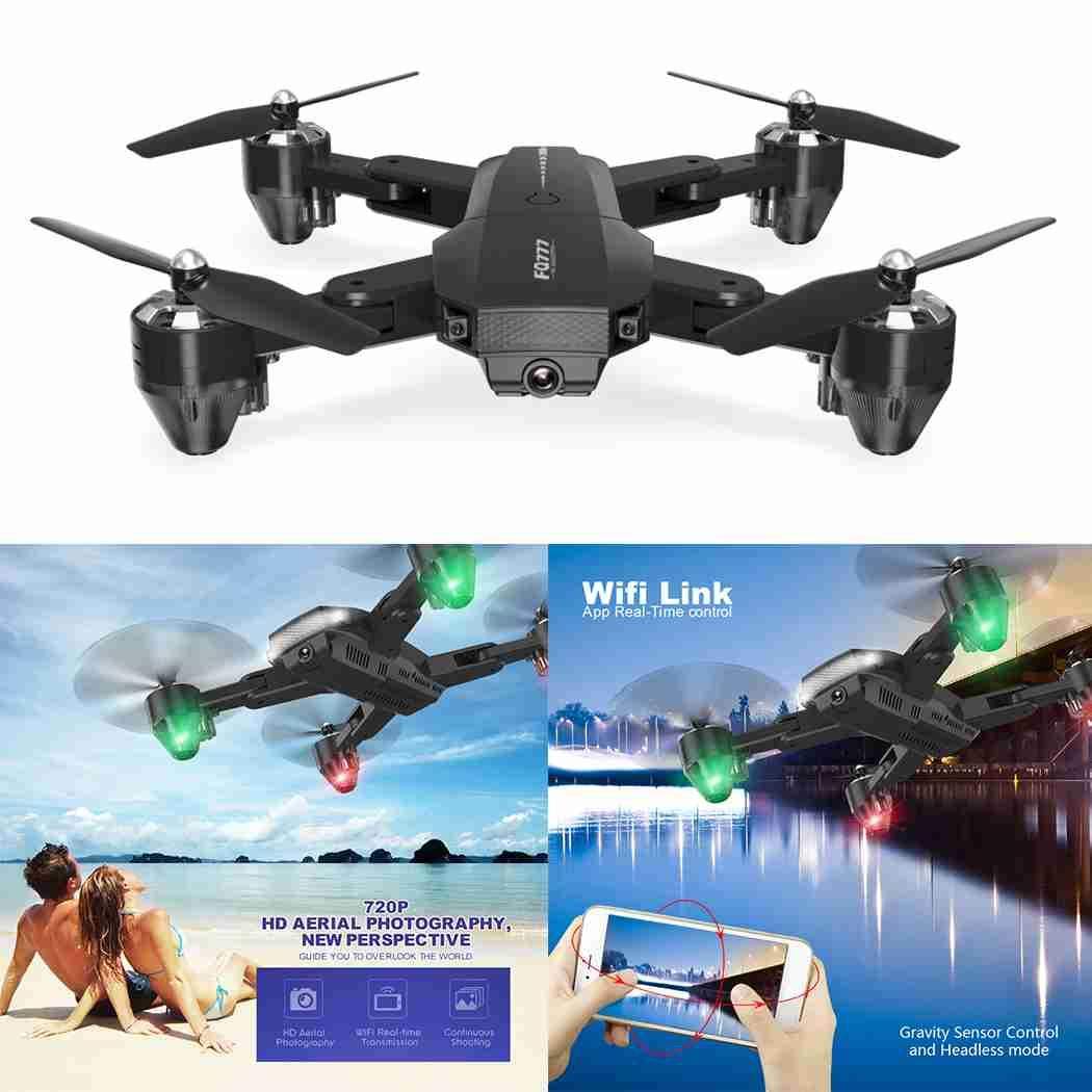 Weardear FQ35 Drone Folding Quadcopter Aerial Mini Remote Control Aircraft Toy Airplane & Jet Kits