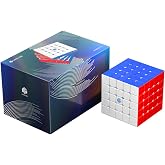 Bukefuno GAN 562 M 5x5 Magnetic Speed Magic Cube Puzzle Stickerless Frosted | GAN562 M 5x5x5 Standard Gan omnidirectional core double-layer 112 magnets 16 internal 96 external auto-aligning smooth