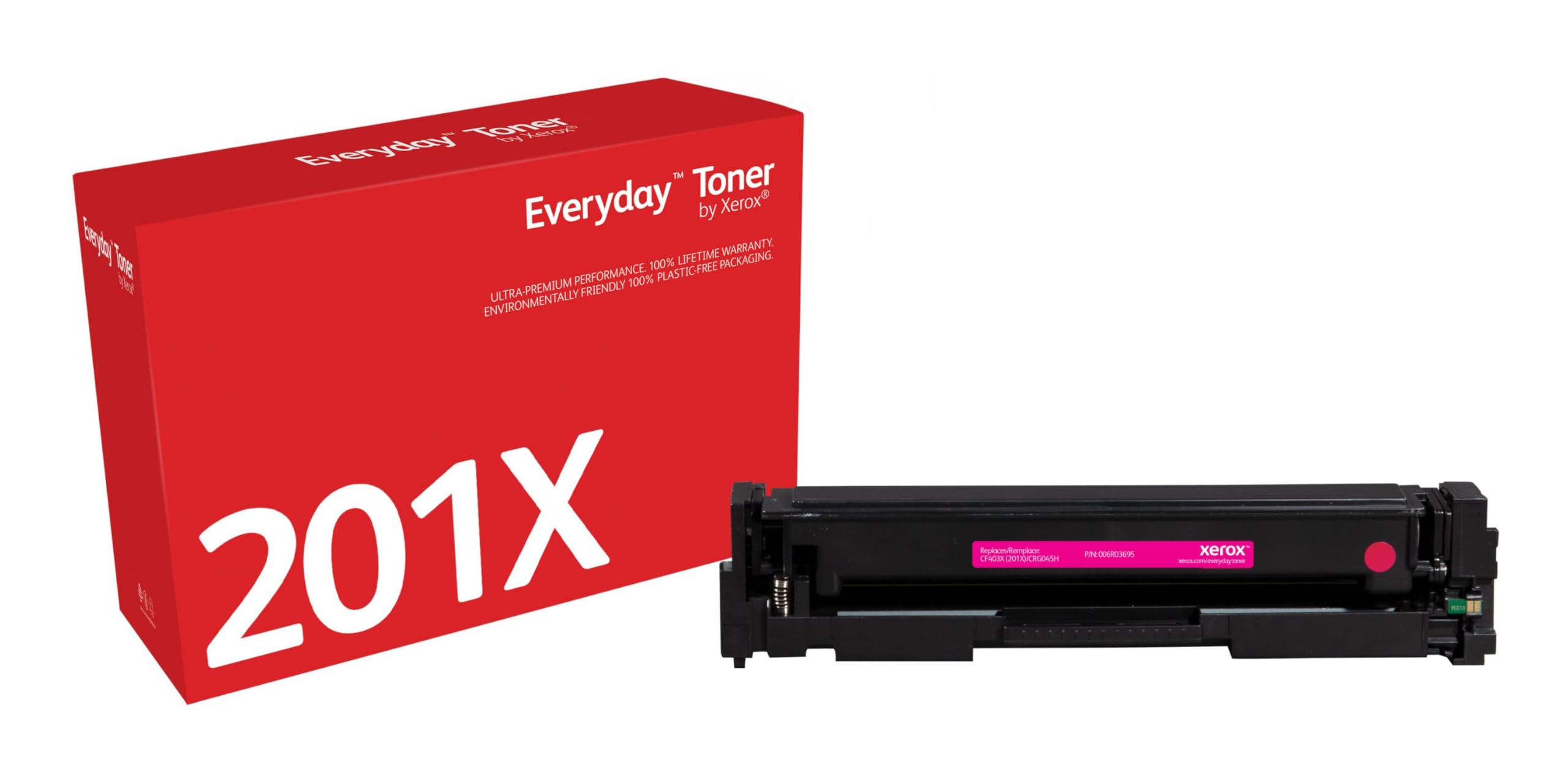 Xerox Everyday Compatible HP 201X CF403X Magenta Toner, High Capacity