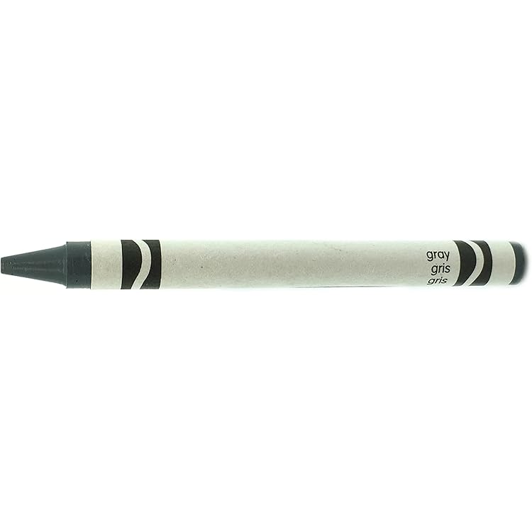 grey crayola crayon