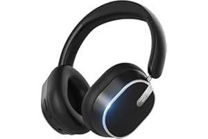 MMWOWARTS Hybrid Active Noise Cancelling Bluetooth Headphones,Bluetooth 6.0 Over Ear Wireless Headphones with 60H Playtime, H