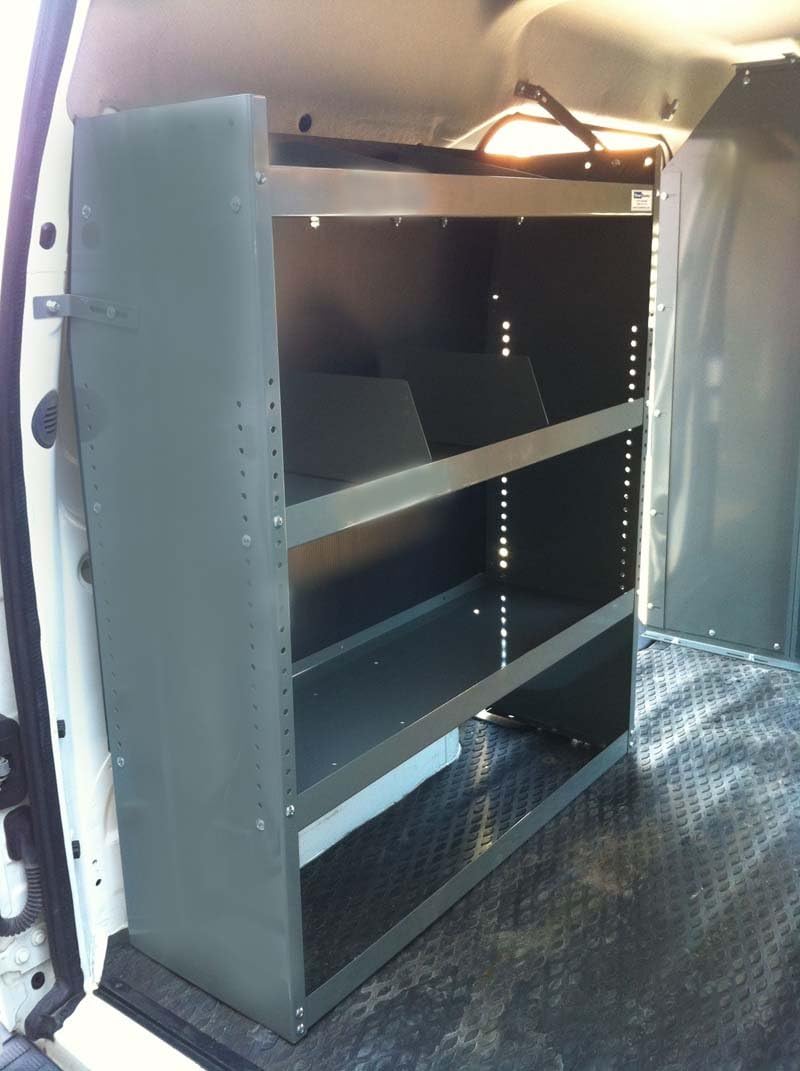 ford transit 150 shelving