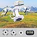 LBKR Tech FPV RC Drone, WiFi Live Feed RC Quadcopter with HD Camera - 2.4Ghz 6-Axis Gyro 4CH Remote Control UAV Drone with Altitude Hold, Headless, One Key Take Off, Landing, Return Home