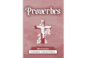 Livre des Proverbes: Format large et caractères lisibles pour une lecture aisée des Proverbes, Bible adaptée aux enfants et a