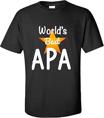 Amazon.com: World039;s Best APA - Adult Shirt: Clothing