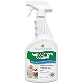 The Ecology Works- Plant-Based Dog &amp; Cat Allergy Spray, Dander Remover &amp; Dust Mite Waste Reducer for Relief from Allergies - Cleans Home, Bedding &amp; Furniture Naturally, Fragrance-Free