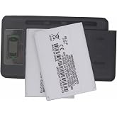 800mAh BLC-2 BLC 2 Replacement Battery for Nokia 3310 3330 3410 3510 5510 3530 3335 3686 3685 3589 3315 3350 3510i 6650 6800 6810 3550 5510 B2 (2 pcs+Charger)