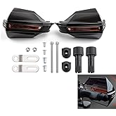 evomosa Motorbike Handguard Handle Protection Shield Motorcycle Motocross scooter Windproof Handlebar Hand Protection Protective Equipment- Black