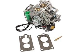 ALAVENTE Carburetor 22R Carb for 1981-1987 Toyota 22R Engine with Round Plug Connector 2 Barrel TOY-505 TOY-507 Carburetor Replacement (35290/2.4L 2366cc / C4036)