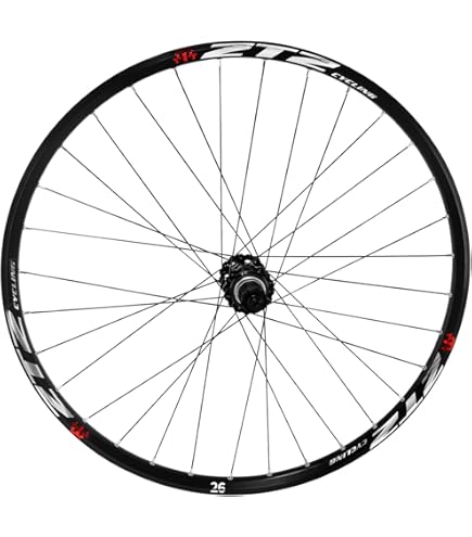 Wheel Master 26" Rear Bicycle Wheel - 26 X 1.75/2.125, 36H, Steel Bolt-On, Silver