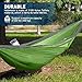 Forbidden Road Camping Hammock 400lbs Capacity Portable Hammock for Outside, Backyard, Travel, Backpacking, Beach