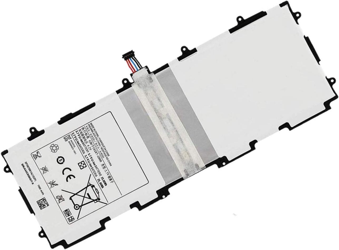 ASKC 3.7V 25.90Wh 7000mAh SP3676B1A(1S2P) Tablet Battery for Samsung Galaxy Tab 10.1 GT-P7500 P7510 Tab 2 10.1 GT-P5100 P5110 P5113 SCH-I915 SGH-I497 Note 10.1 GT-N8000 N8010 N8013 with Tools - Image 3