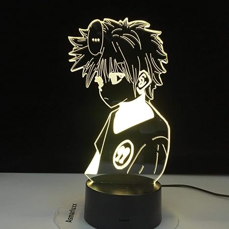 anime hunter x lampara 3d killua