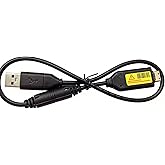 USB Data+ Battery Power Charging Cable for Samsung Digital Camera SUC-3/5/7 | 1.5FT Replacement Camera Charger Cord Lead for Samsung SH100 SL105 SL600 PL121 TL205 TL210 TL220 i8 L200 Transfer Pictures