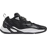 adidas Exhibit A Shoe - Unisex Basketball Core Black/Silver Metallic/Team Dark Grey