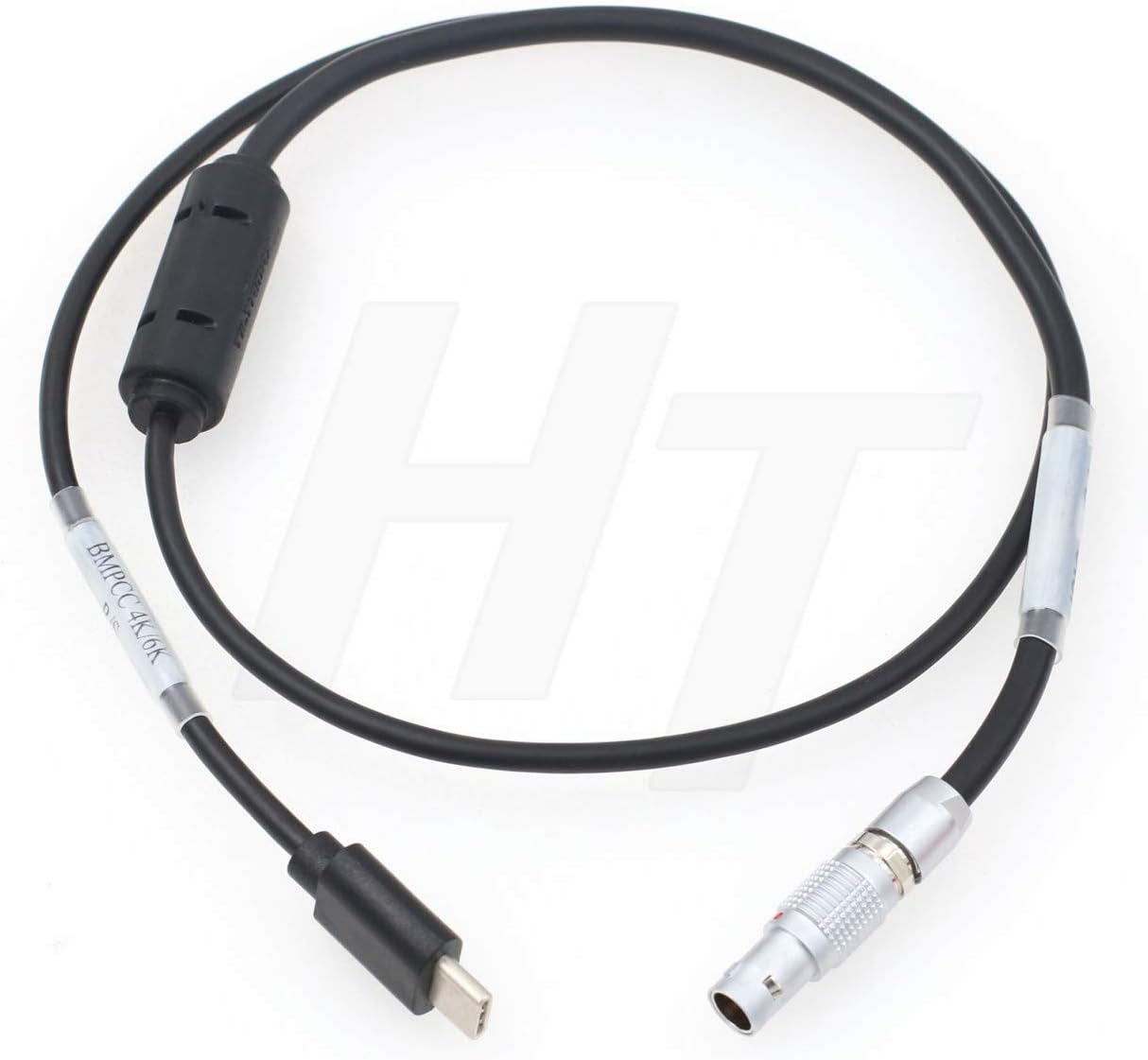 HangTon BMPCC 4K 6K Run Stop Cable 7 Pin to USBC for Tilta Nucleus-M Motor to BlackMagic Pocket Cinema Camera, Nikon Z6/Z7, Canon R5/R6