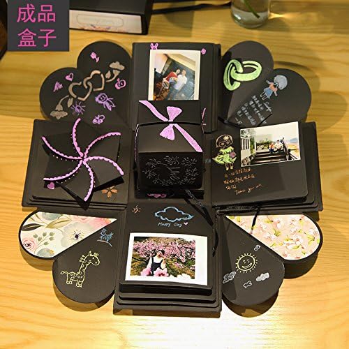 DIY Explosion Box Memory Scrapbook Photo Album Craft Kits Anniversary Gift Xmas