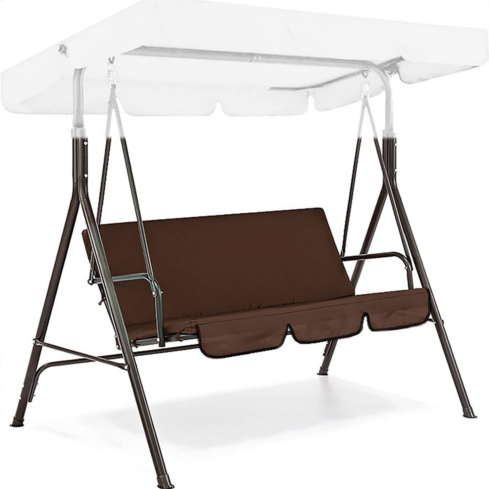 Garden Swing Hammock Bench Cushion Cover Waterproof, Windproof,Heavy Duty Outdoor Garden Patio Hammock Chair Cover Swing Sunshield Covers 150 * 50 * 10cm